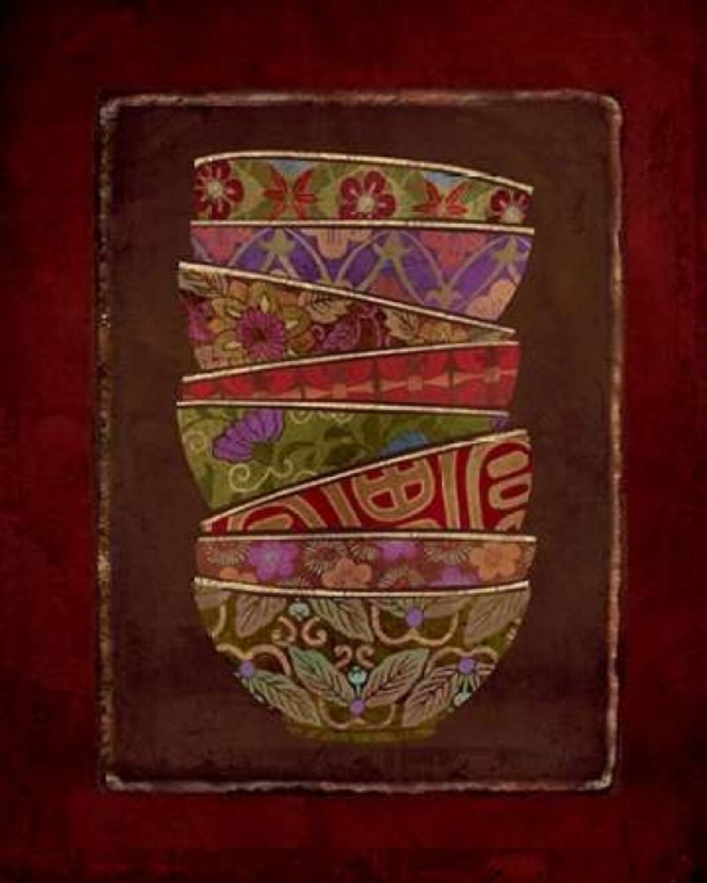 Asian Bowls I Poster Print by Linda Maron - Item # VARPDXM897D